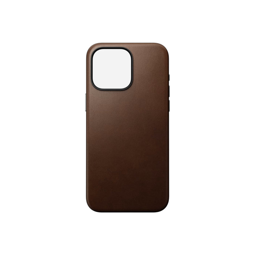 Nomad Modern Leather Case za iPhone 15 Pro Max - Brown