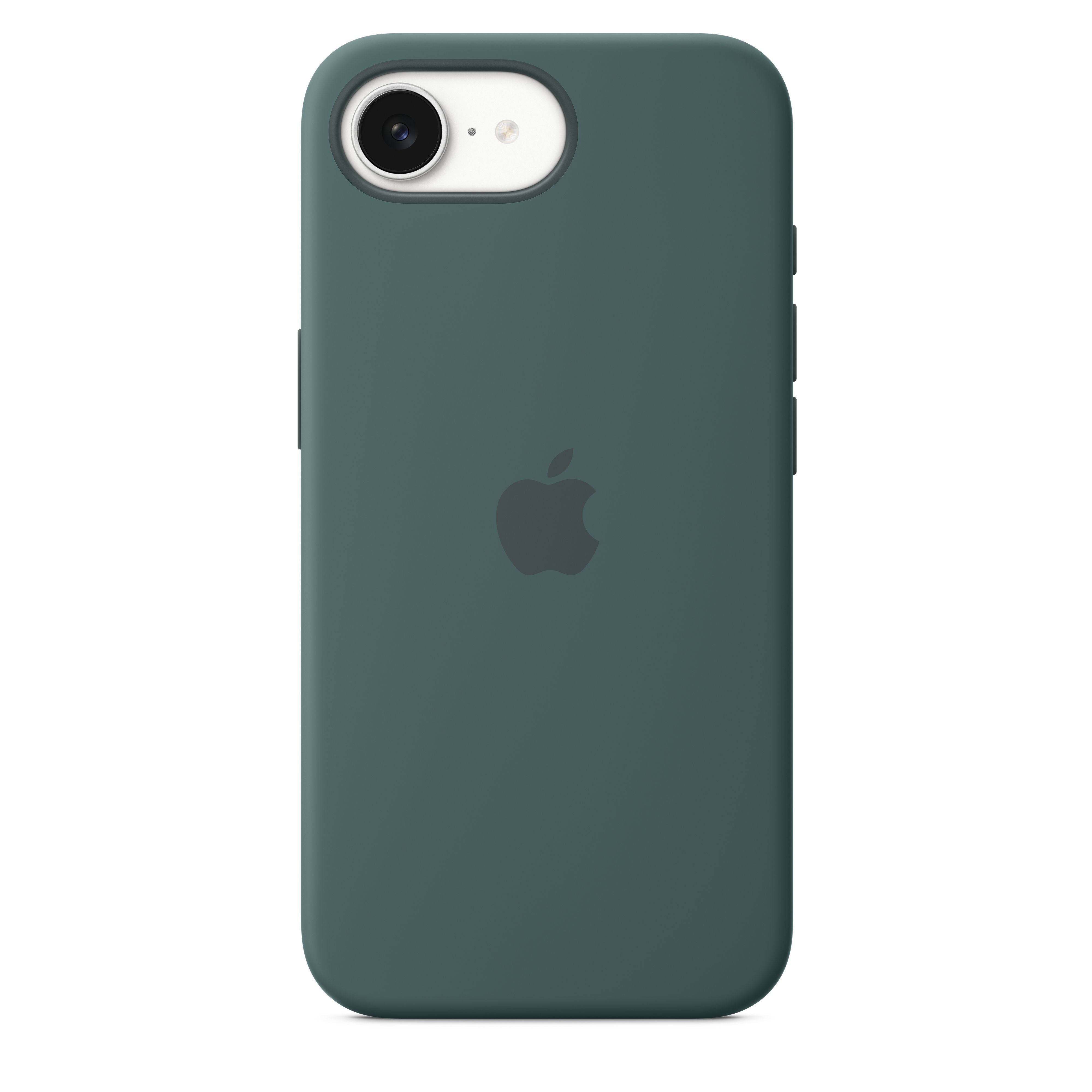 iPhone 16e silikonska maska - jezerska zelena
