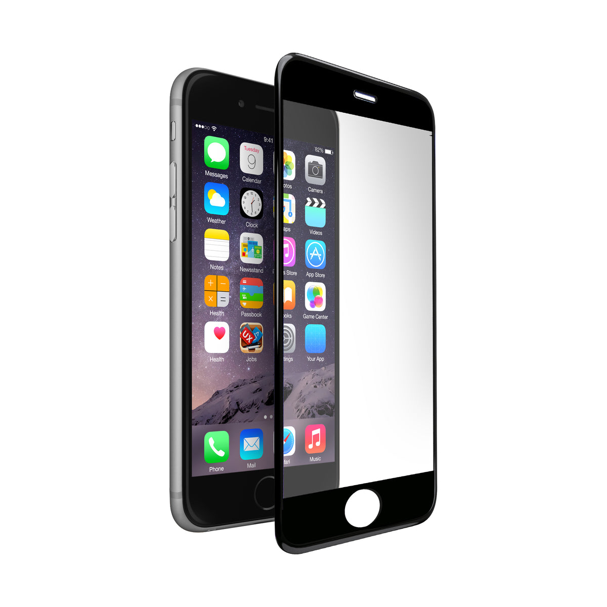 Next One 3D crno staklo za iPhone 7/8 plus