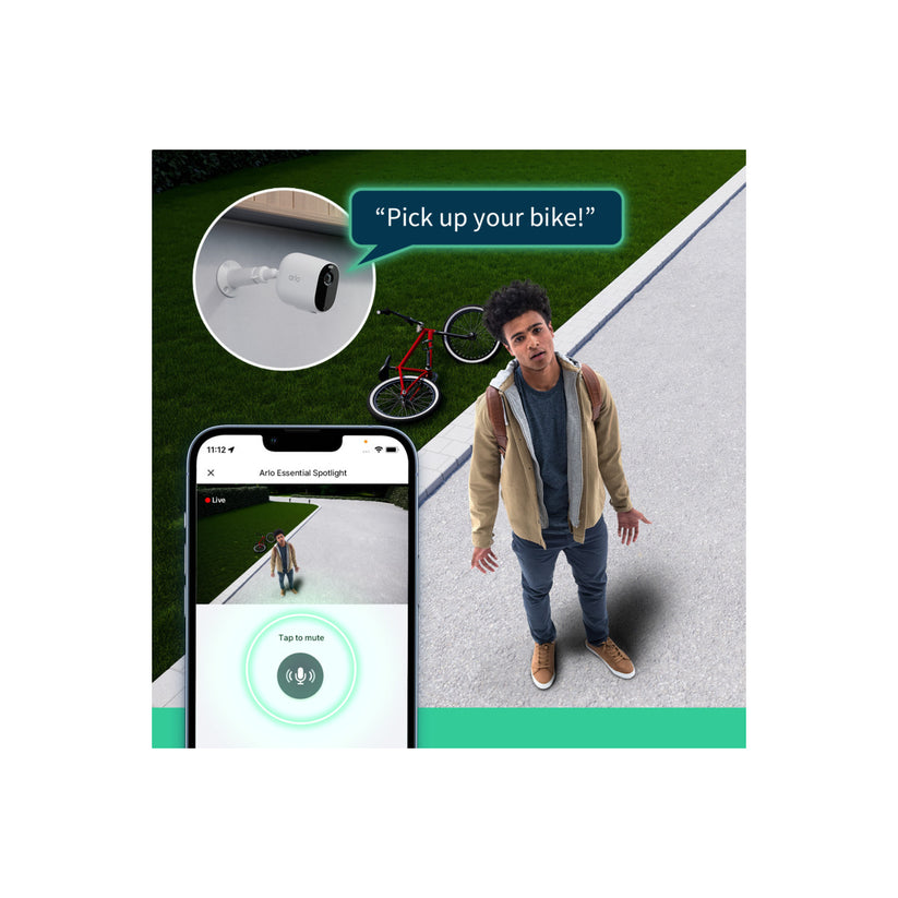 ARLO Essential vanjska sigurnosna kamera - Bijela