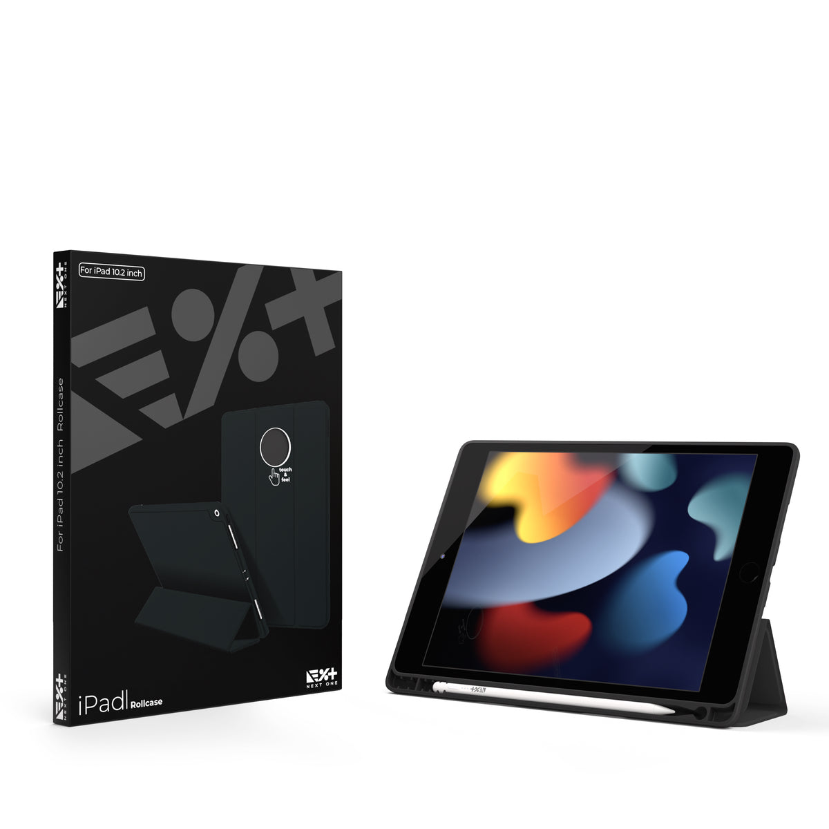 NEXT ONE ROLLCASE ZA IPAD 10.2" - BLACK