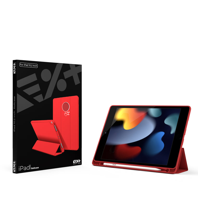 NEXT ONE ROLLCASE ZA IPAD 10.2" - RED