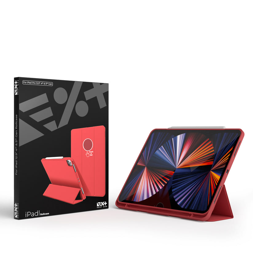 NEXT ONE RED ROLLCASE FOR IPAD 12.9 INCH