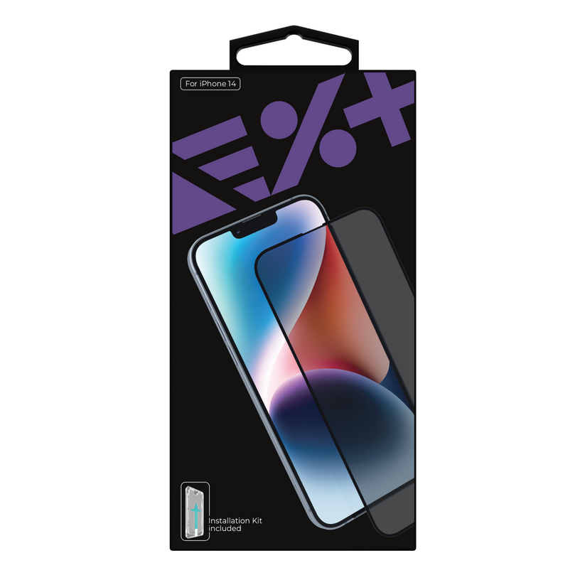 NEXT ONE All-rounder privacy glass screen protector za iPhone 14