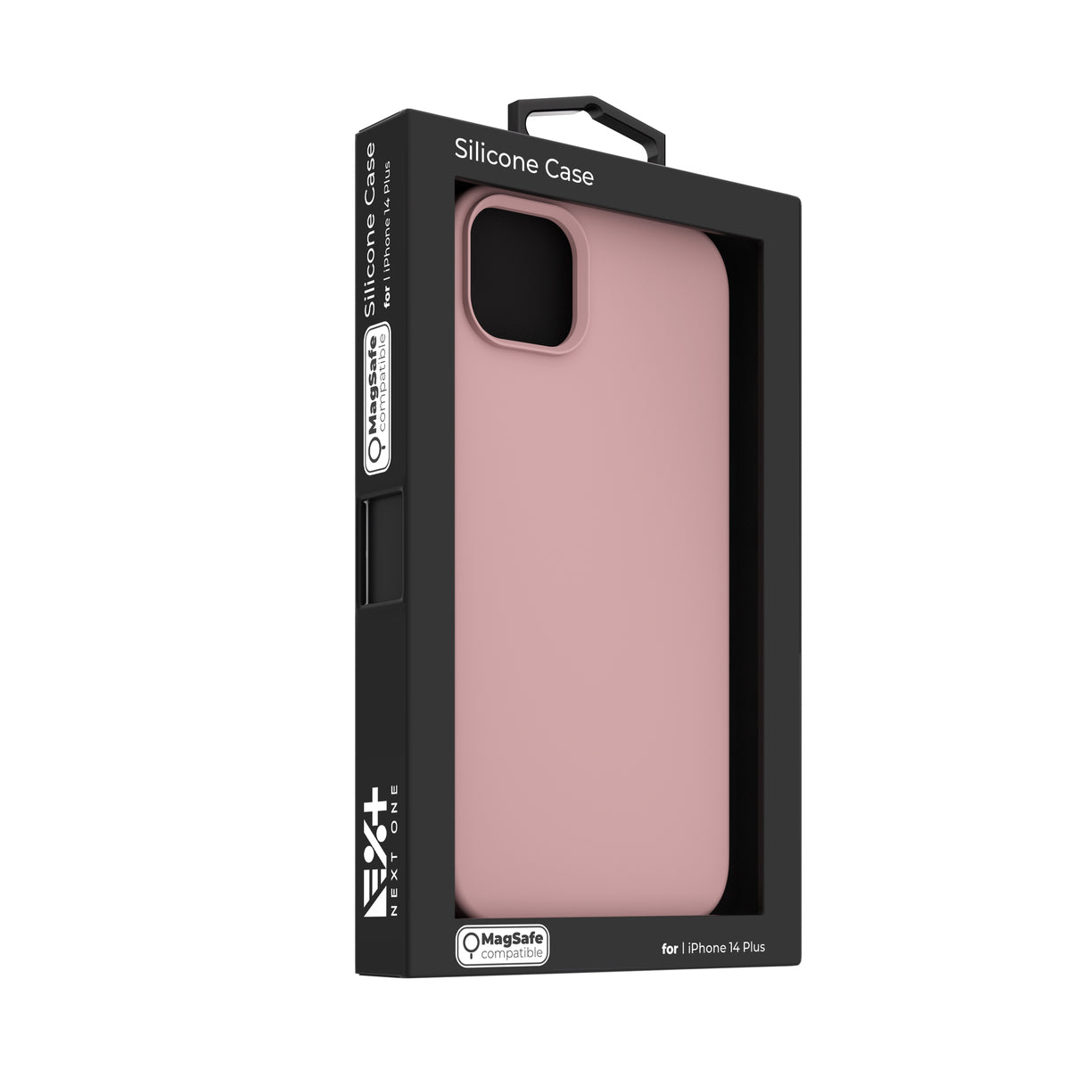 Next One Silicone Case za iPhone 14 Plus - kompatibilna sa MagSafe - Ballet Pink