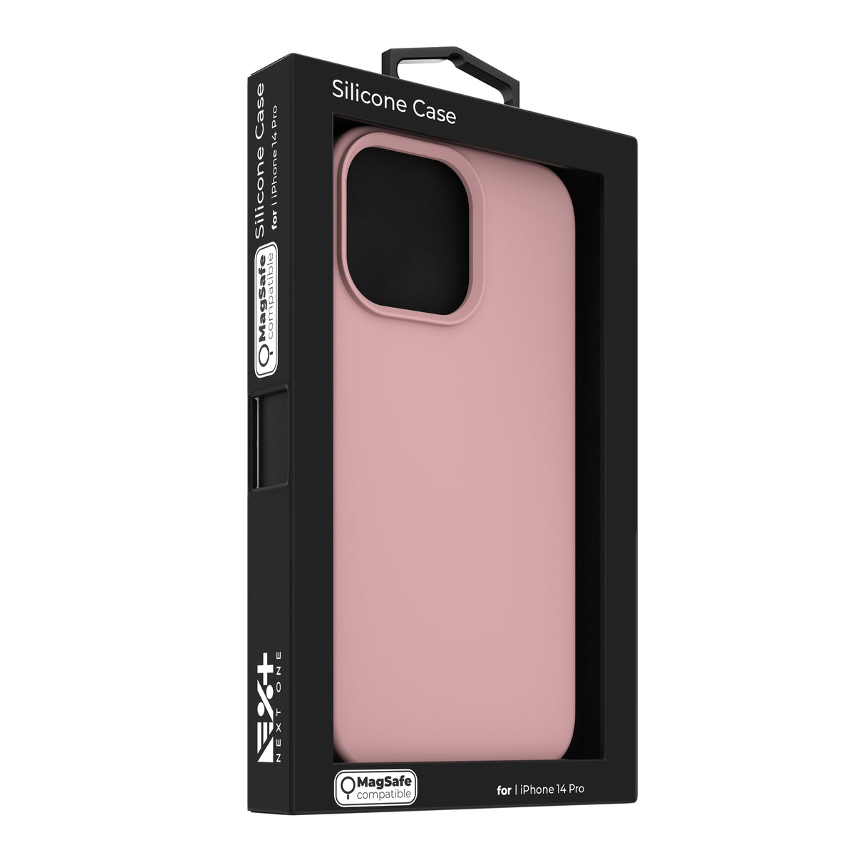 Next One Silicone Case za iPhone 14 Pro - kompatibilna sa MagSafe - Ballet Pink