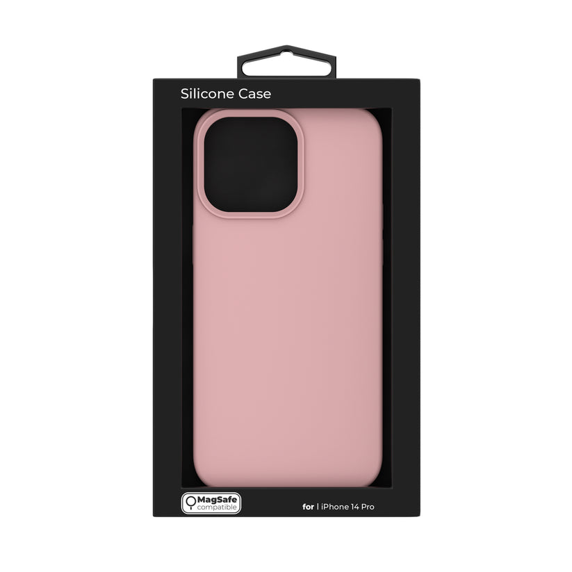 Next One Silicone Case za iPhone 14 Pro - kompatibilna sa MagSafe - Ballet Pink