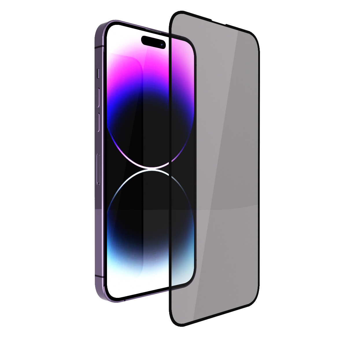 NEXT ONE All-rounder privacy glass screen protector za iPhone 14 Pro