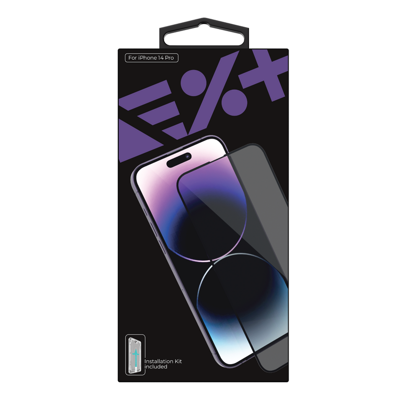 NEXT ONE All-rounder privacy glass screen protector za iPhone 14 Pro