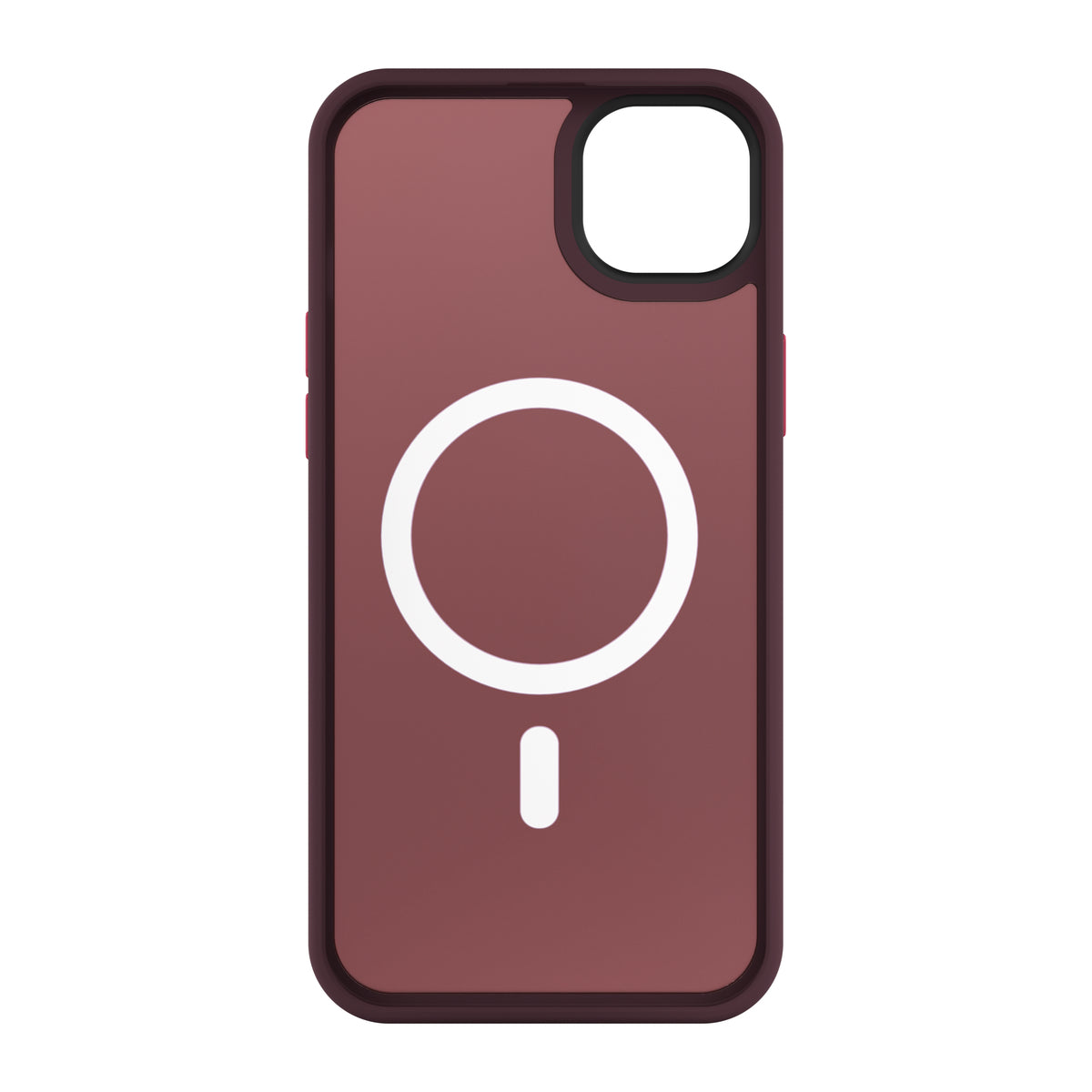 Next One Mist Shield maska s MagSafe za iPhone 15 plus bordo