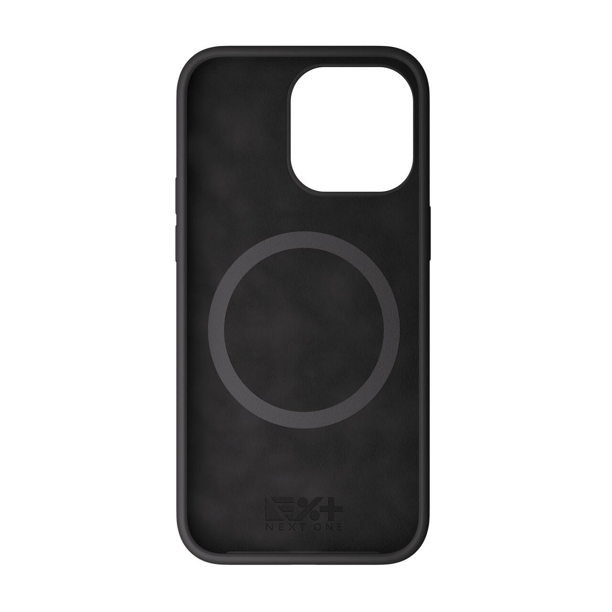Next One silikonska maska za iPhone 15 Pro Max crna