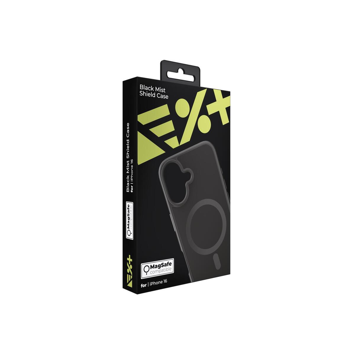 Next One Mist Shield Case za iPhone 16 - Black - kompatibilan sa MagSafe