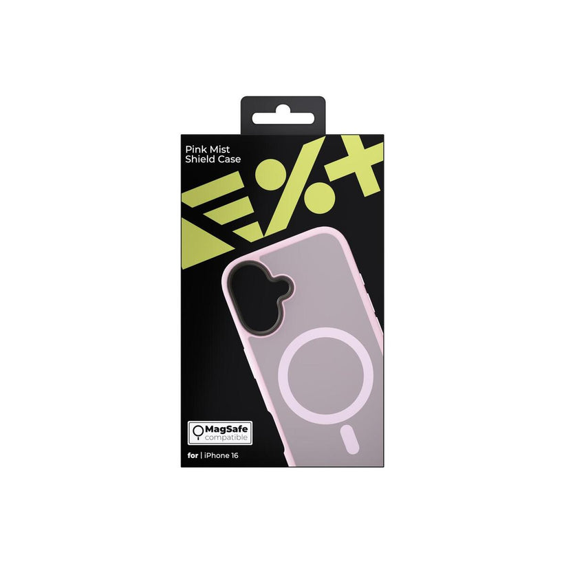 Next One Mist Shield Case za iPhone 16 - Pink - kompatibilan sa MagSafe