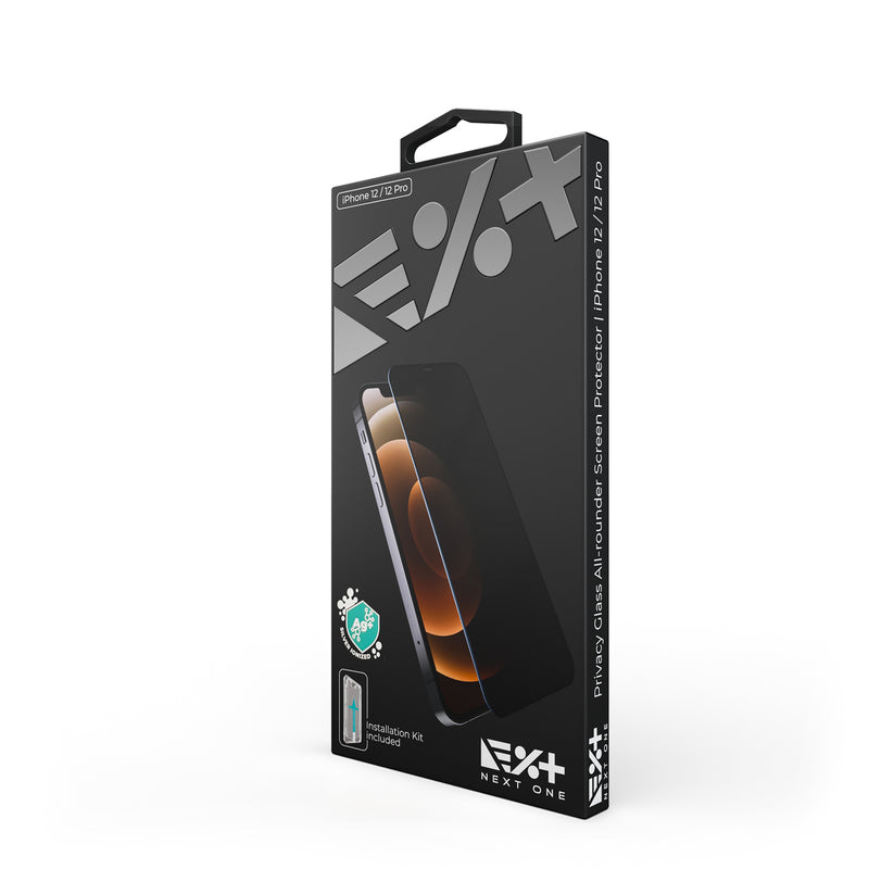 Next One All-rounder privacy glass screen protector za iPhone 12/12 Pro