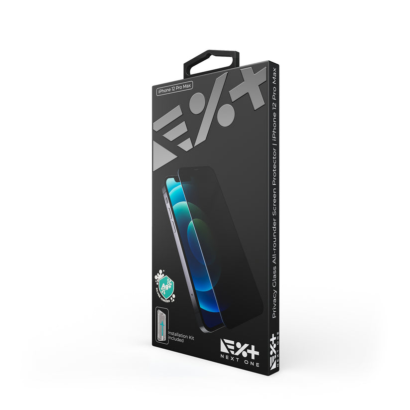 Next One All-rounder privacy glass screen protector za iPhone 12 Pro Max