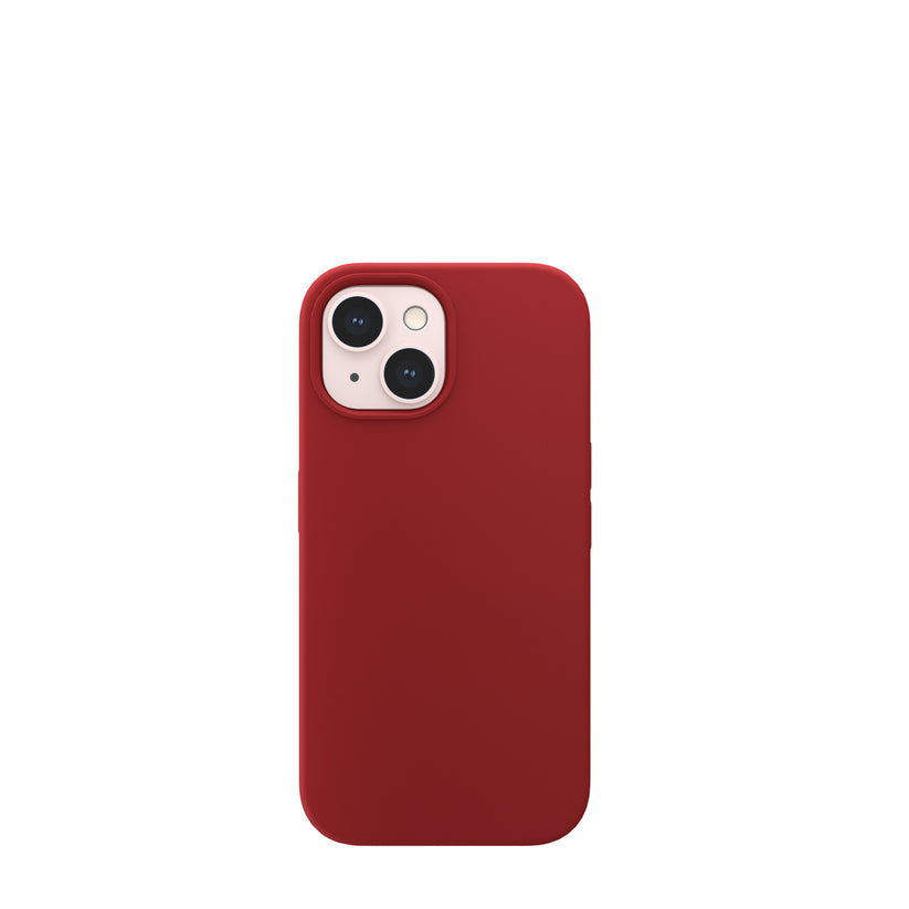 Next One Red Silicone Case for iPhone 13 mini - kompatibilna sa MagSafe