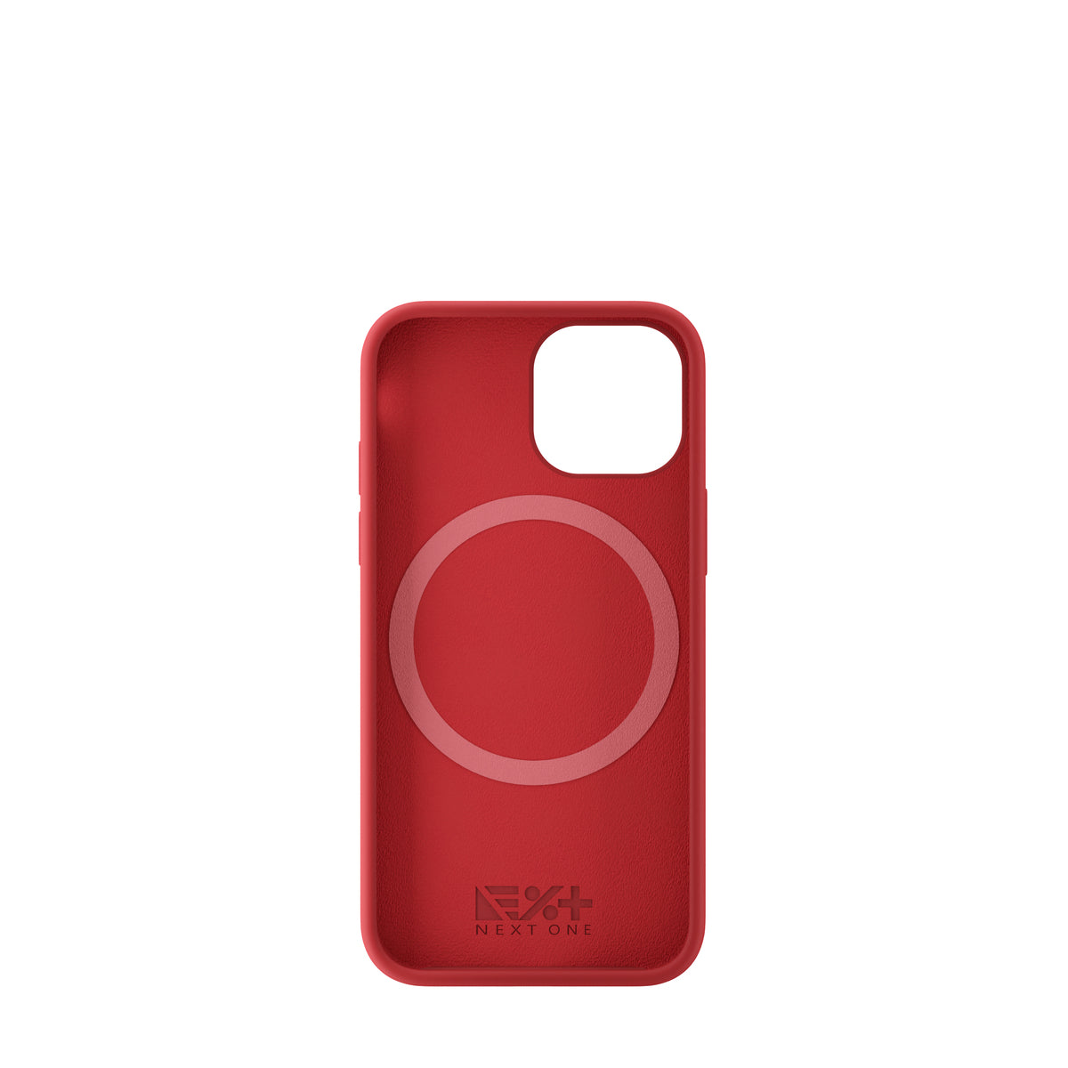 Next One Red Silicone Case for iPhone 13 mini - kompatibilna sa MagSafe