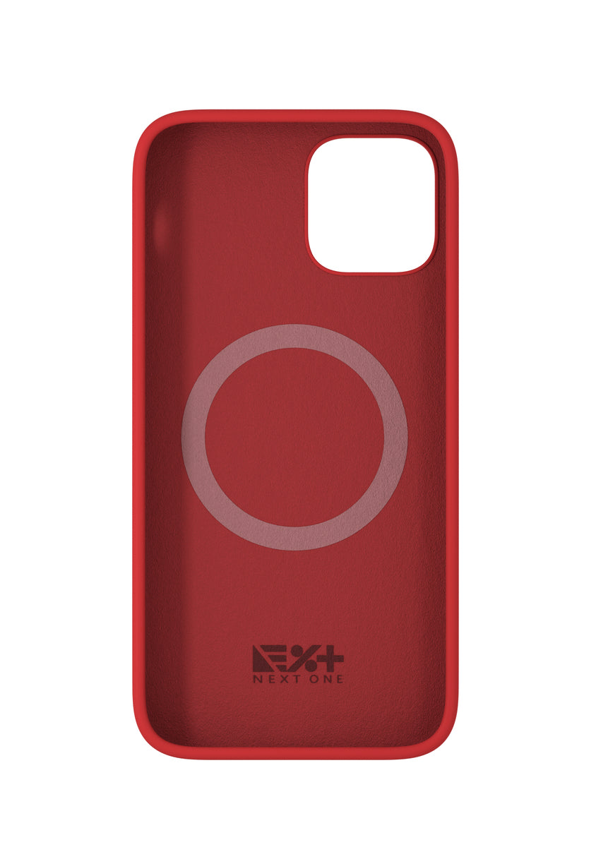 NEXT Red Silicone Case | iPhone 12 mini MagSafe compatible