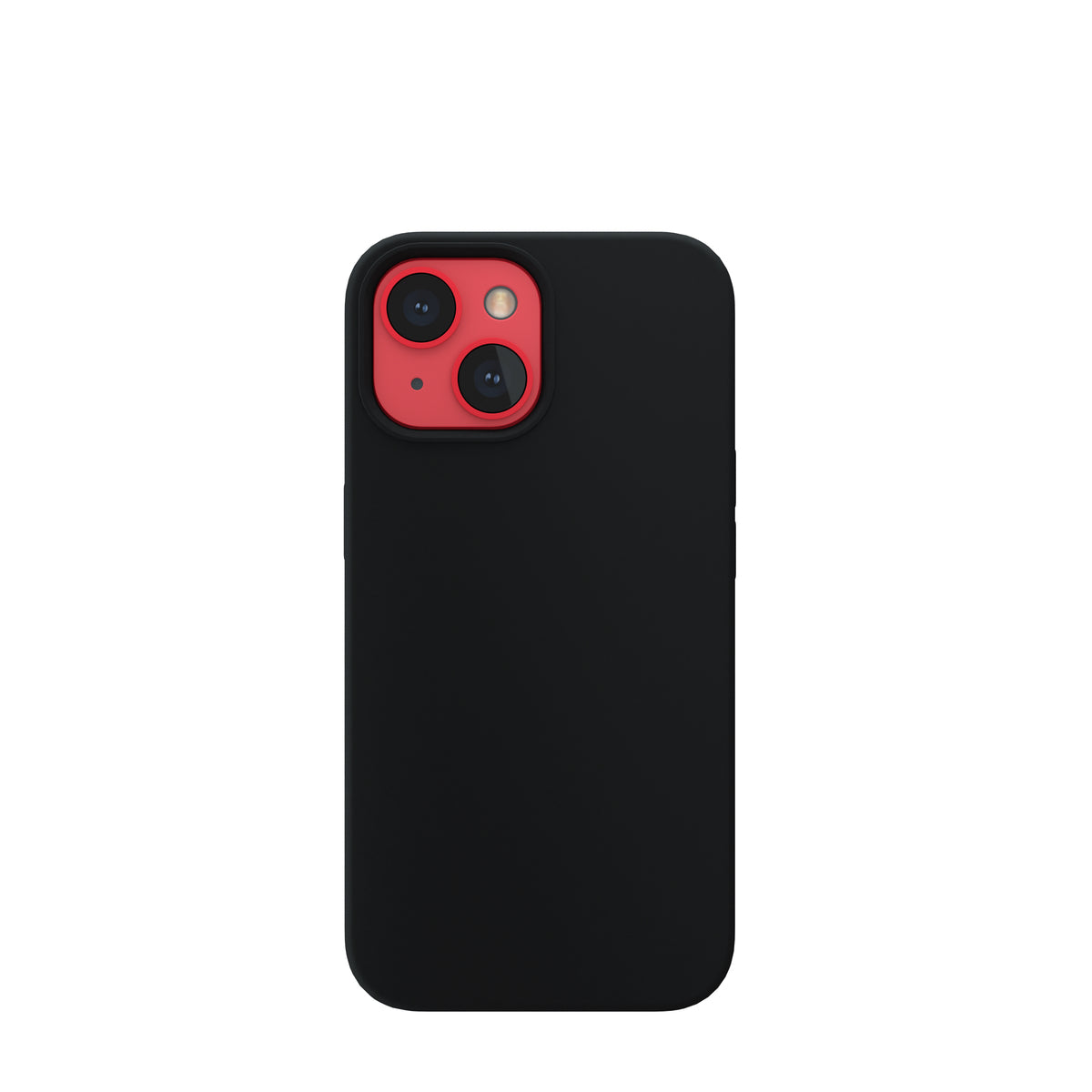 Next One silikonska maska s MagSafe za iPhone 13 crna