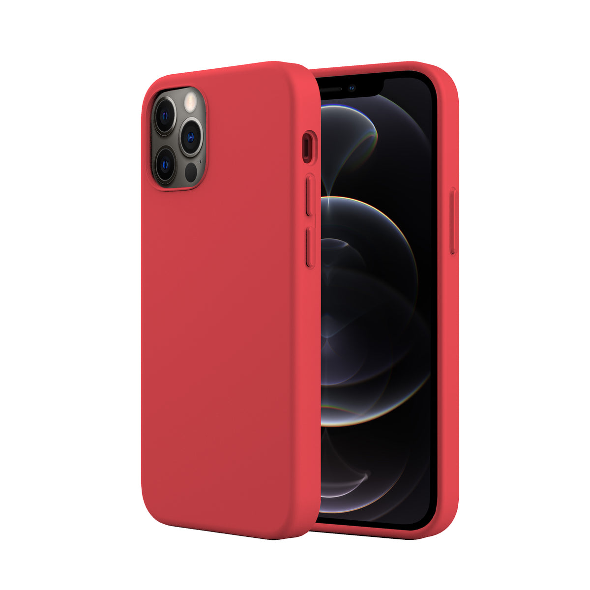 Next One Silicone Case za iPhone 12/12 Pro - Red