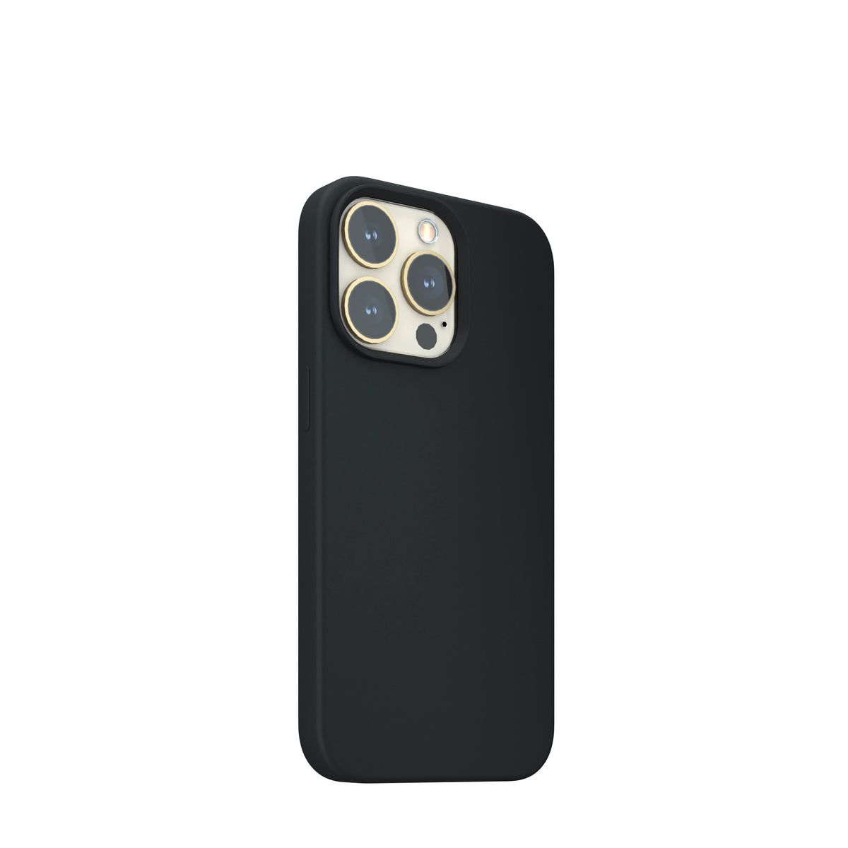 Next One Black Silicone Case za iPhone 13 Pro - kompatibilna s MagSafe