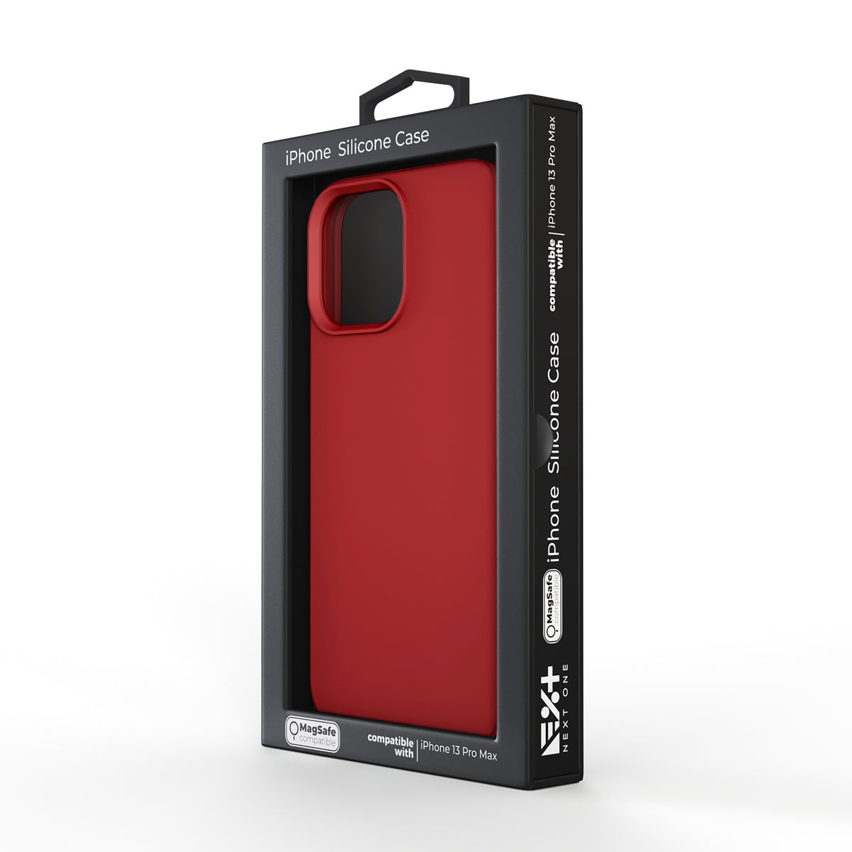 Next One Red Silicone Case for iPhone 13 Pro Max - kompatibilna s MagSafe