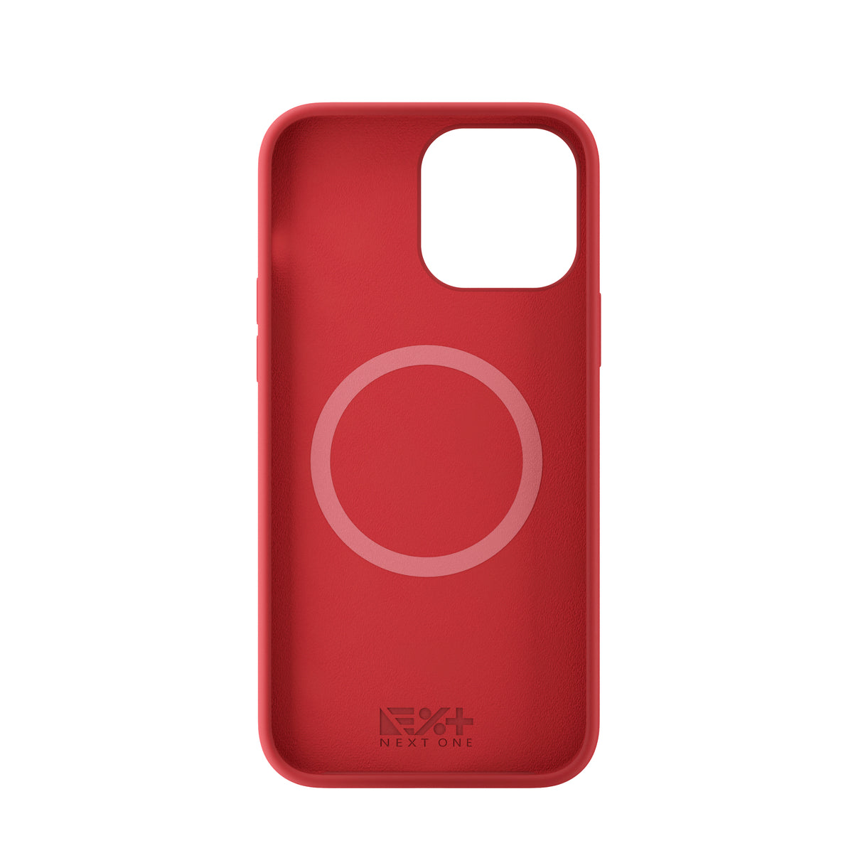 Next One Red Silicone Case for iPhone 13 Pro Max - kompatibilna s MagSafe