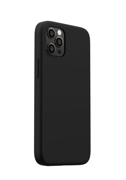 NEXT ONE Silicone Case za iPhone 12 Pro Max (kompatibilan sa MagSafe) - Black