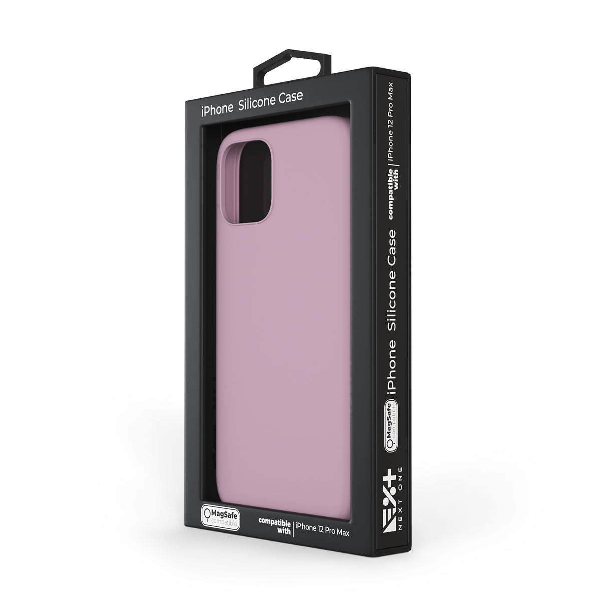 NEXT ONE Silicone Case za iPhone 12 Pro Max (kompatibilan sa MagSafe) - Ballet Pink