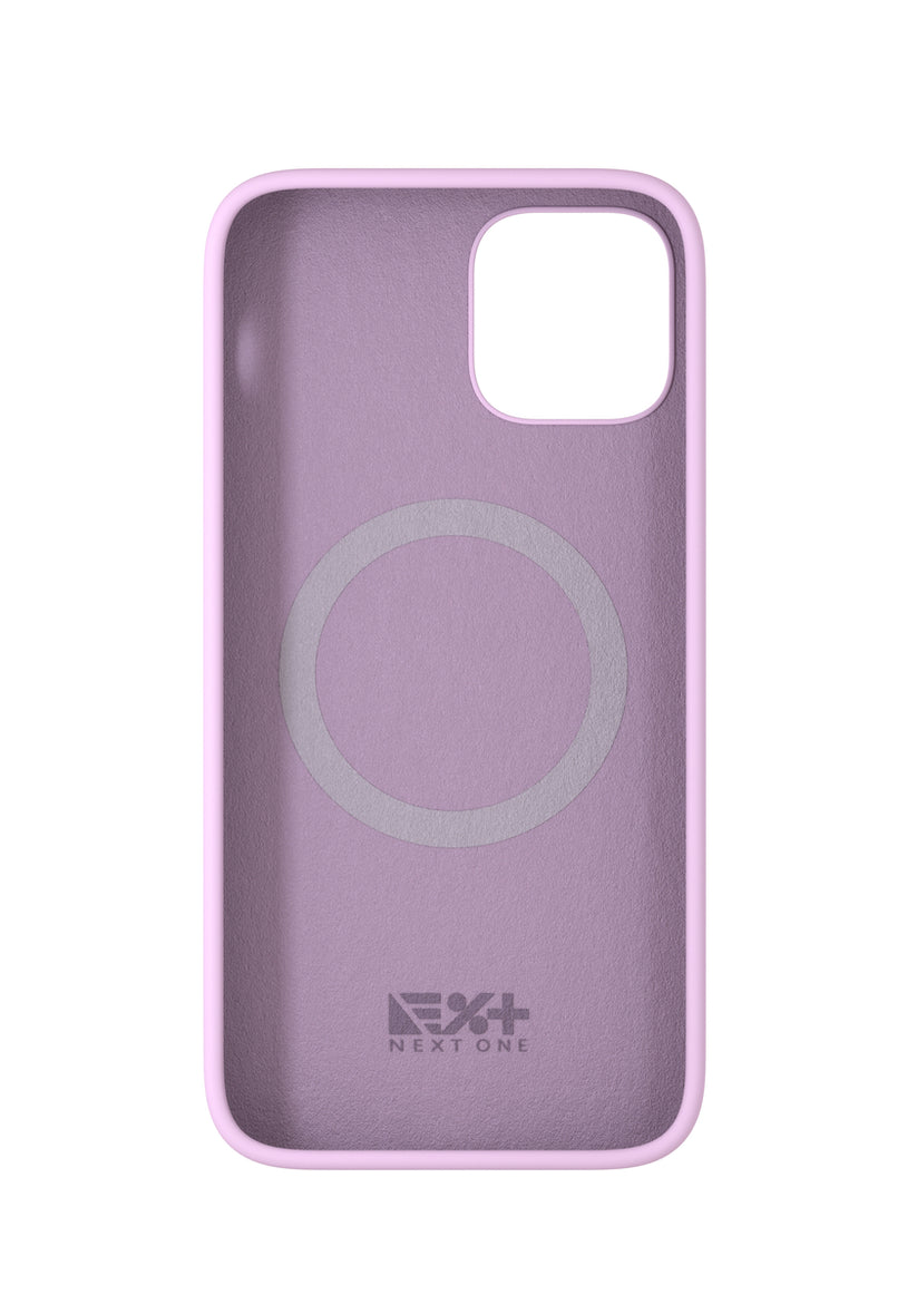 NEXT ONE Silicone Case za iPhone 12 Pro Max (kompatibilan sa MagSafe) - Ballet Pink