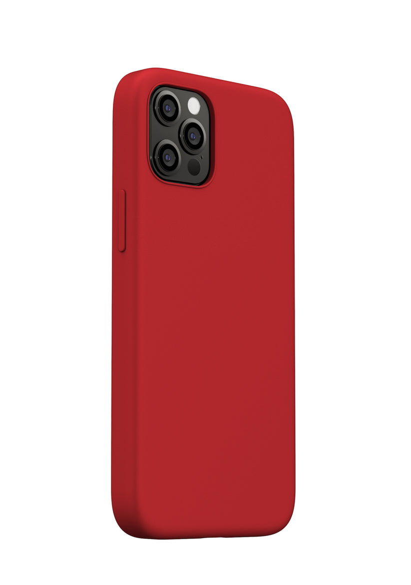 NEXT ONE Silicone Case za iPhone 12 Pro Max (kompatibilan sa MagSafe) - Red