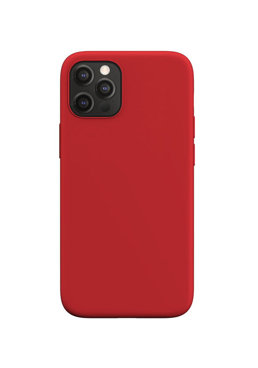 NEXT ONE Silicone Case za iPhone 12 Pro Max (kompatibilan sa MagSafe) - Red