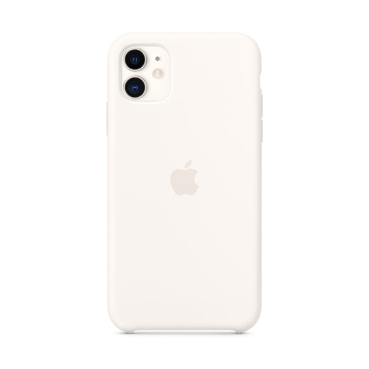 Apple iPhone 11 Silicone Case - White