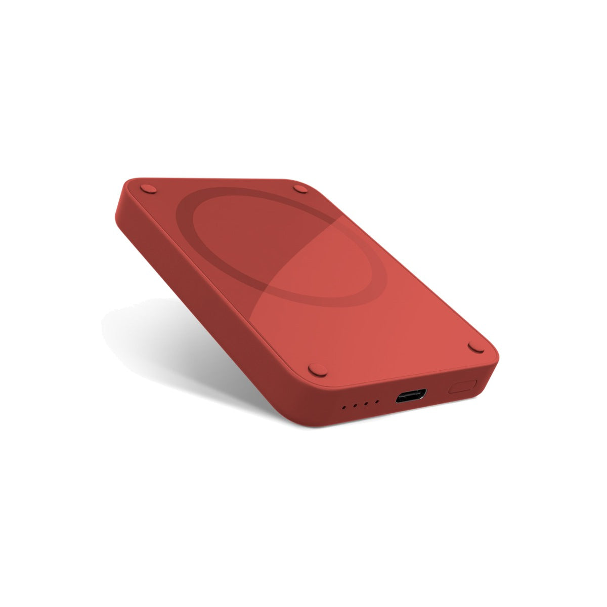 iStyle Magnetic Wireless Power Bank - MagSafe kompatibilan (4200 mAh) - crveni