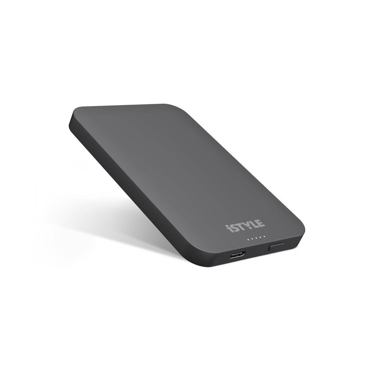 iSTYLE MagSafe bežična vanjska baterija (5000 mAh) - svemirski siva