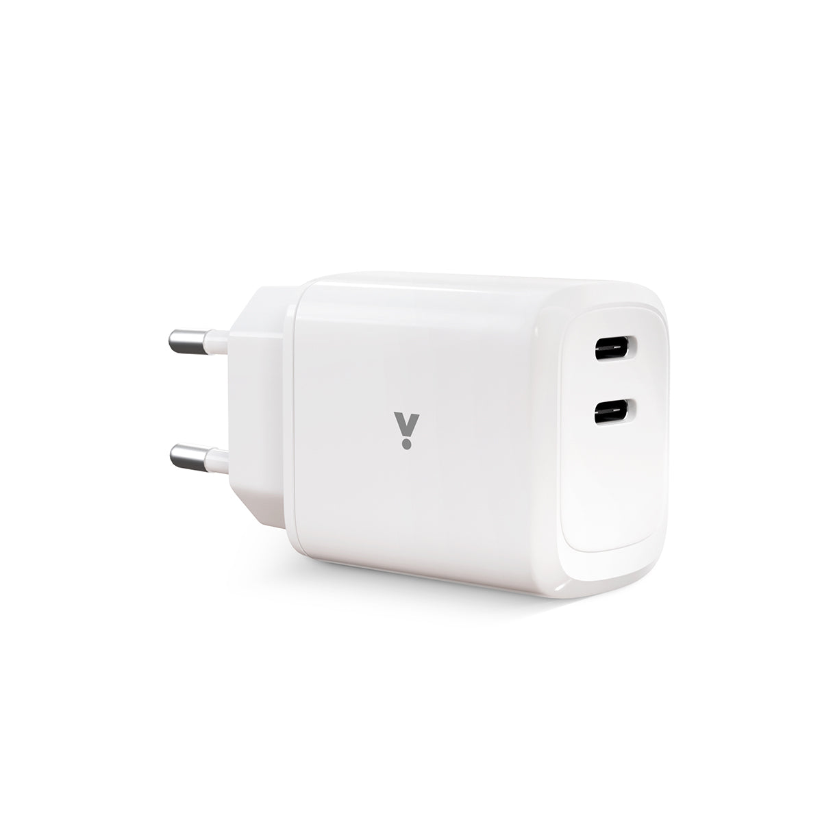 iSTYLE Double USB-C punjač 45 W - bijeli