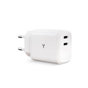 iSTYLE Double USB-C charger 45W - White