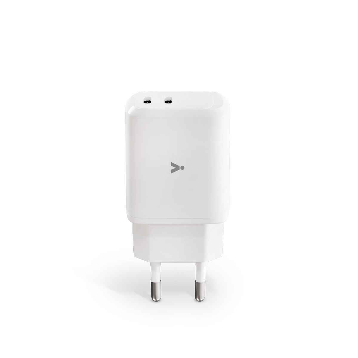 iSTYLE Double USB-C charger 45W - White