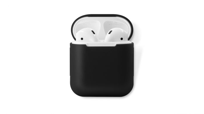 iSTYLE SILICONE COVER AirPods - black