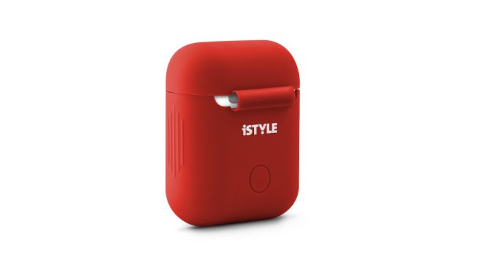 iSTYLE SILICONE COVER AirPods - red