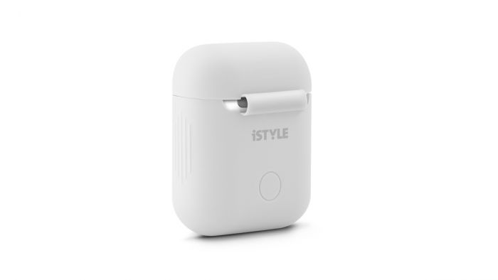 iSTYLE SILICONE COVER AirPods - white