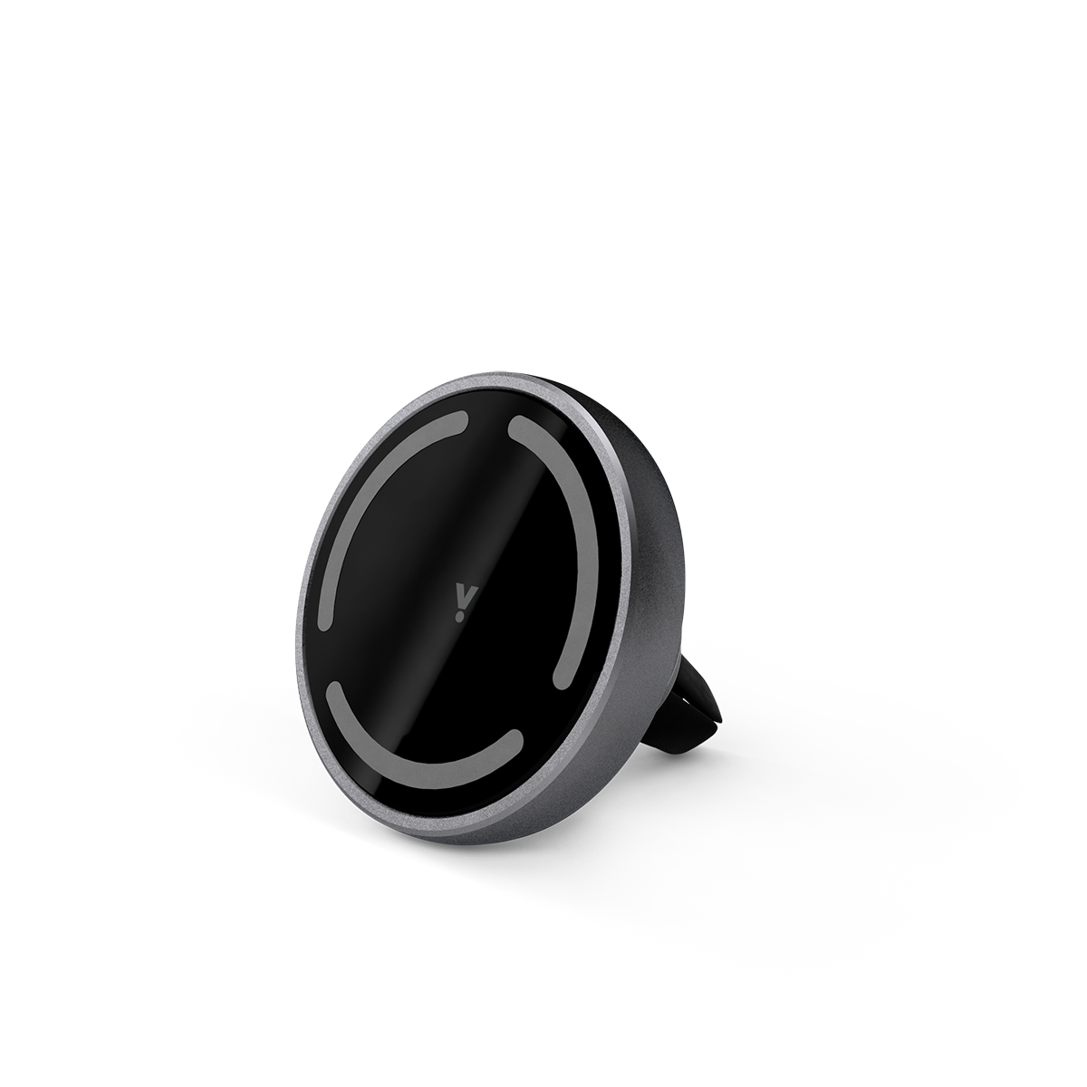 iStyle Magnetic Wireless Car Charger (MagSafe kompatibilan) 15W/10W/7,5 W + 18 W QC - svemirski siva