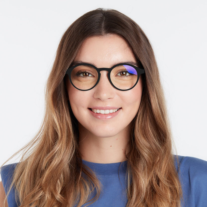 BARNER blue light glasses - Le Marais - Black Noir