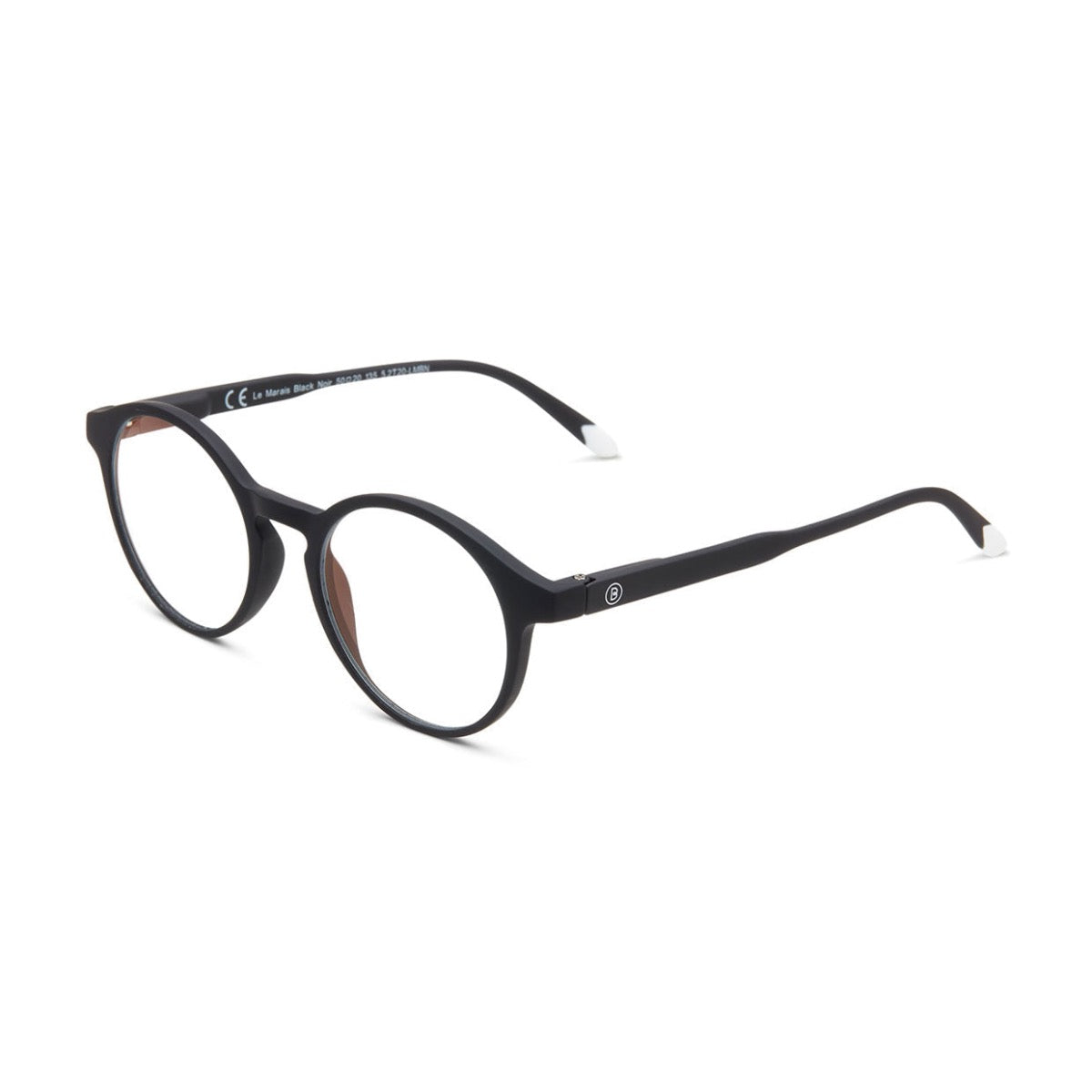 BARNER blue light glasses - Le Marais - Black Noir