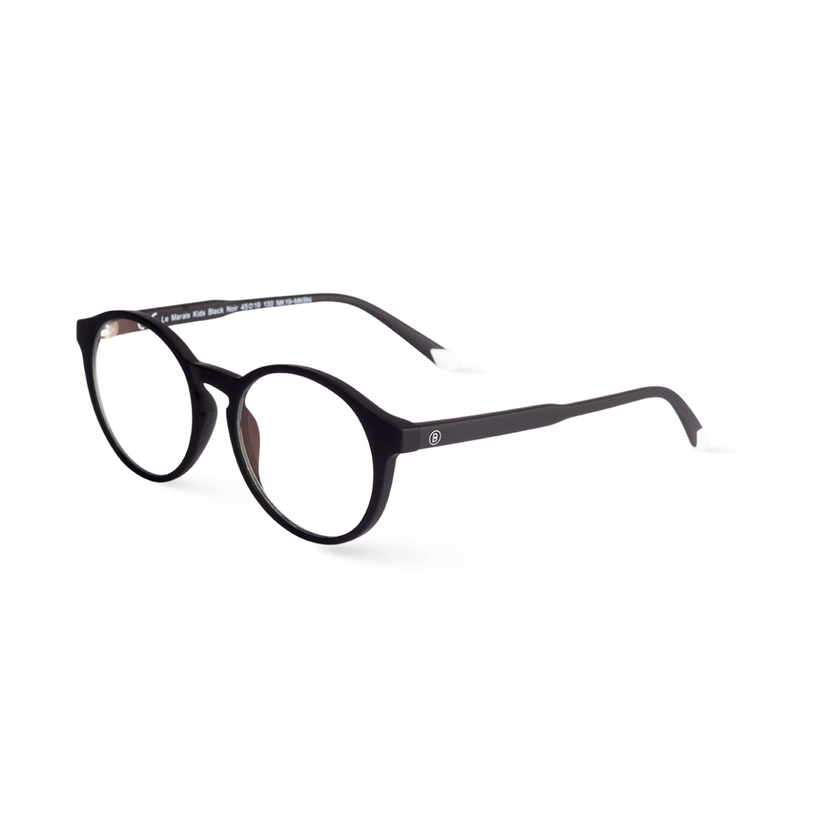 BARNER blue light glasses - Le Marais Kids - Black Noir