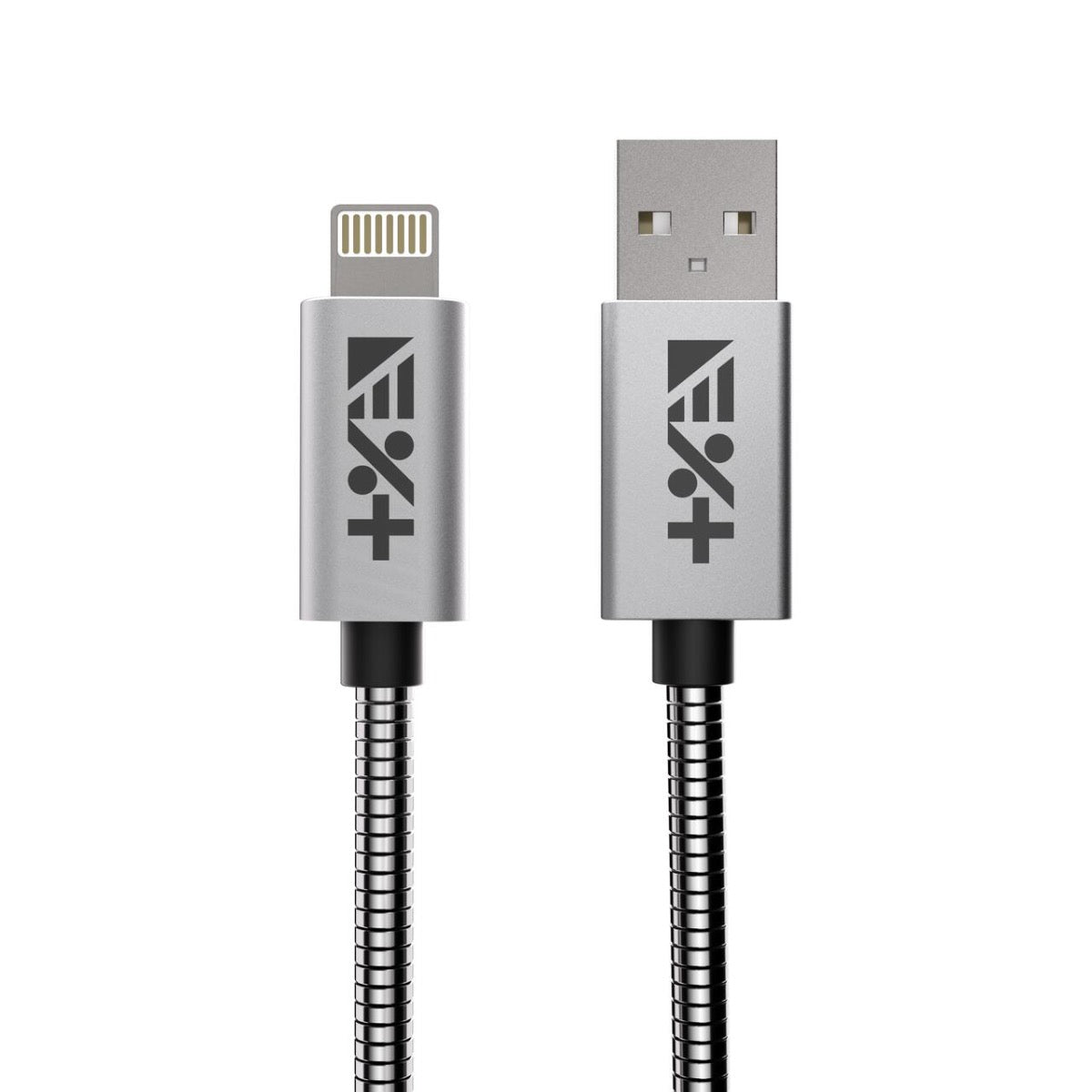 Next One USB-A na Lightning metalni kabel (1 m) svemirski siva