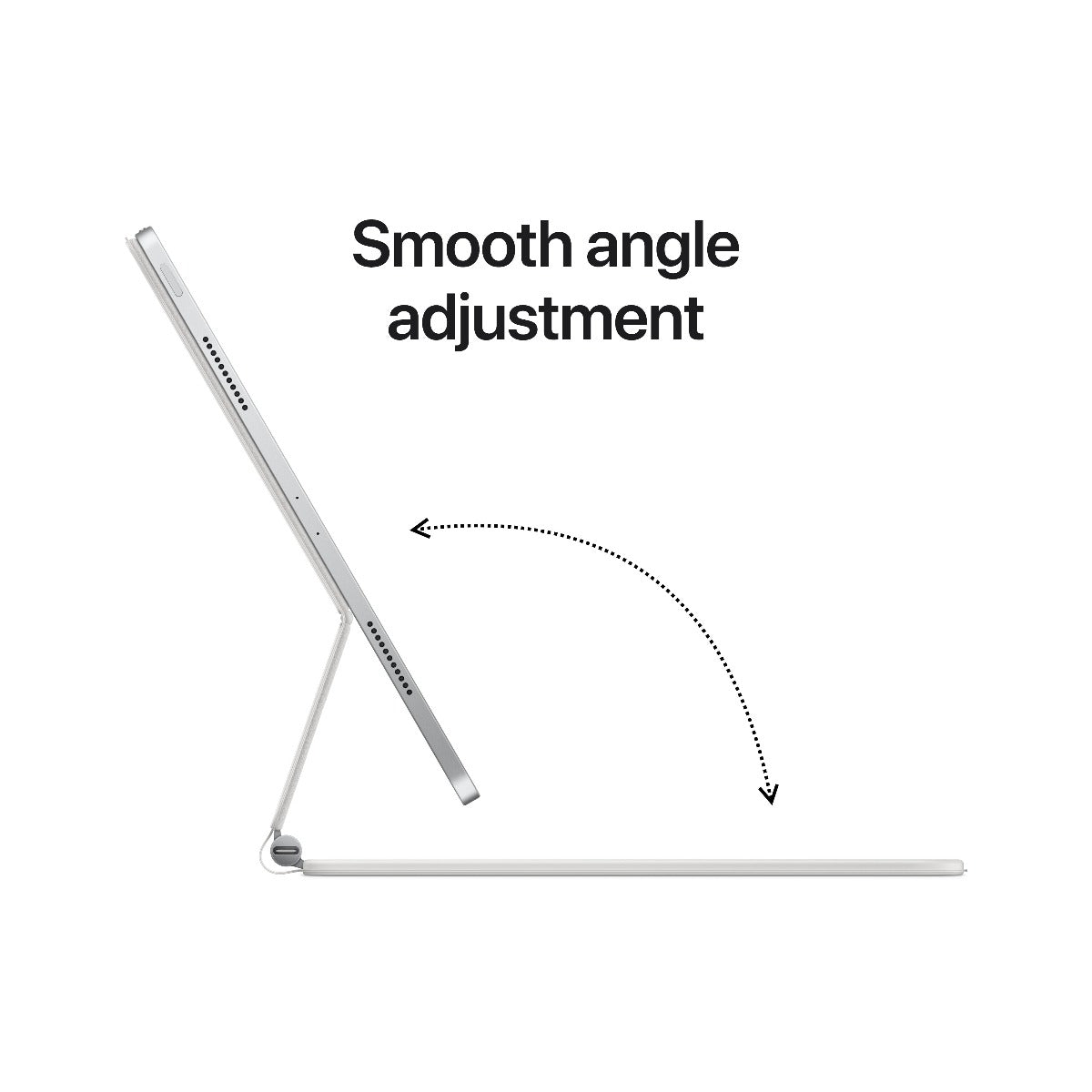 DEMO - Magic Keyboard za iPad Air (4./5. gen/M2) i iPad Pro 11 (3./4. gen) - Croatian - White - iSTYLE.hr