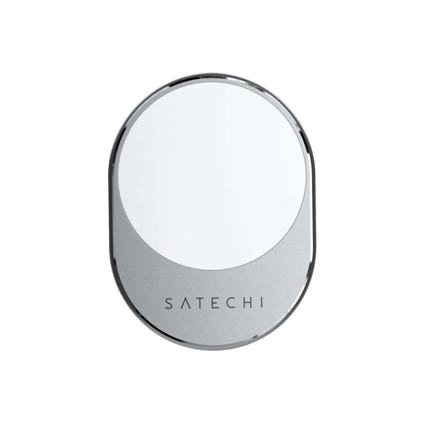 Satechi Magnetic Wireless Car Charger - Silver