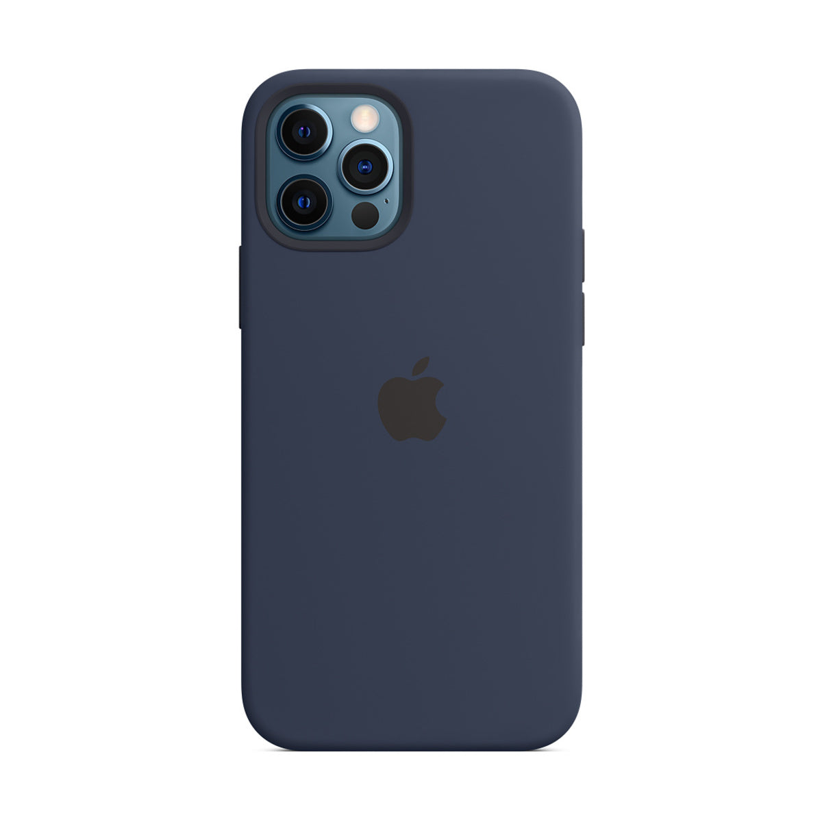 Apple Silicone Case for iPhone 12/12 Pro with MagSafe - Deep Navy