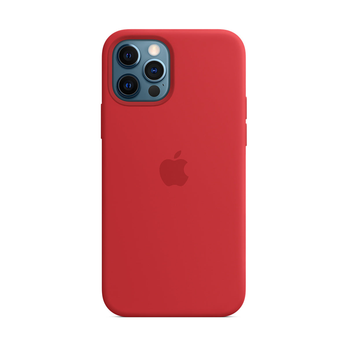 Apple Silicone Case for iPhone 12/12 Pro with MagSafe - (PRODUCT)RED